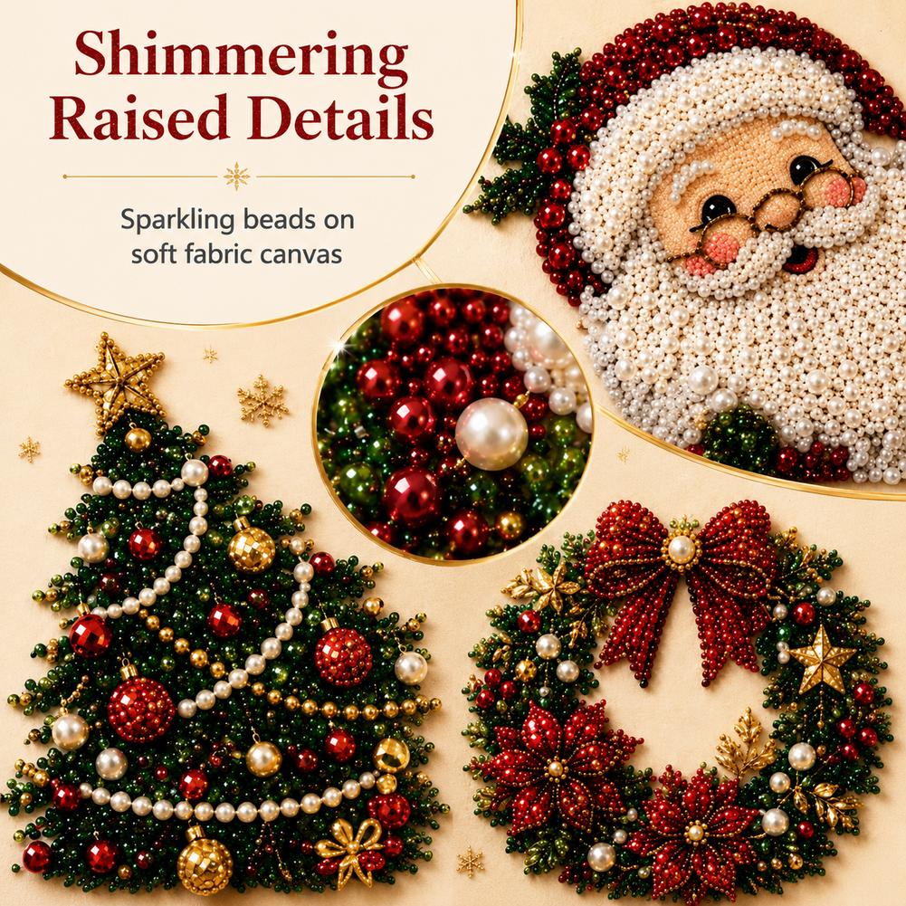 Christmas Santa Claus Pearl Ar - Resin Art Work 评论和价格