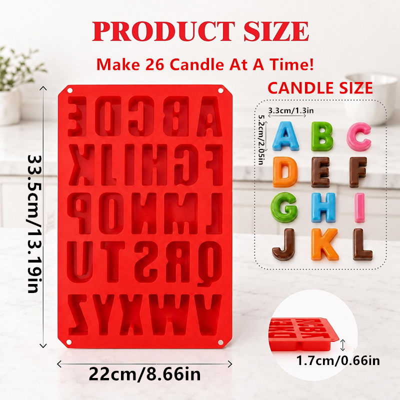 Alphabet Letter Silicone Candl - Resin Art Alphabet 评论和价格