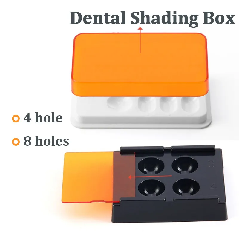 4/8 Slots Dental Resin Shade L - Resin Art Case 评论和价格